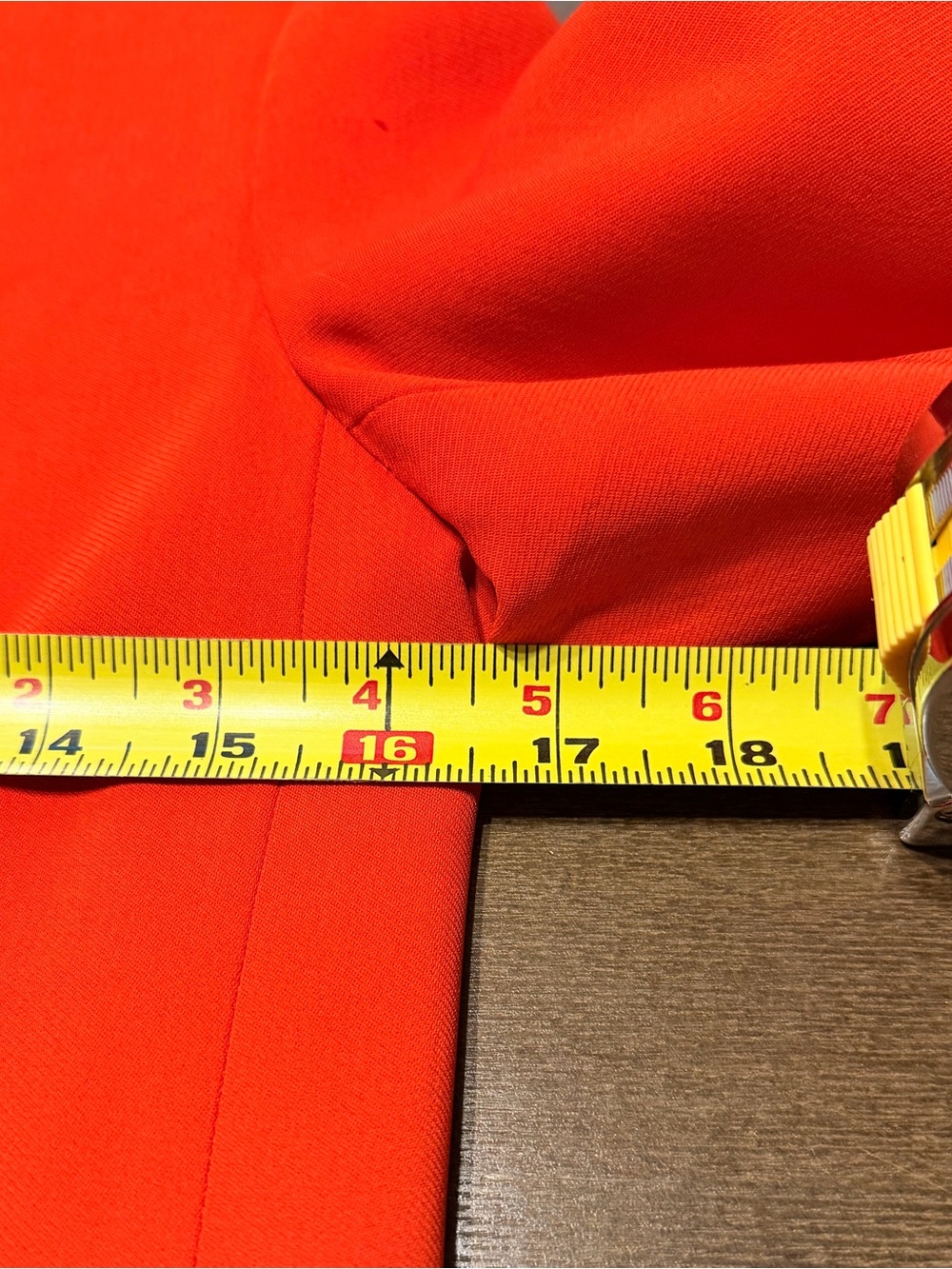 Rag & Bone Orange Blazer Satin Lapel One Button (stand collar)  Sz S/4 - Picture 8 of 12
